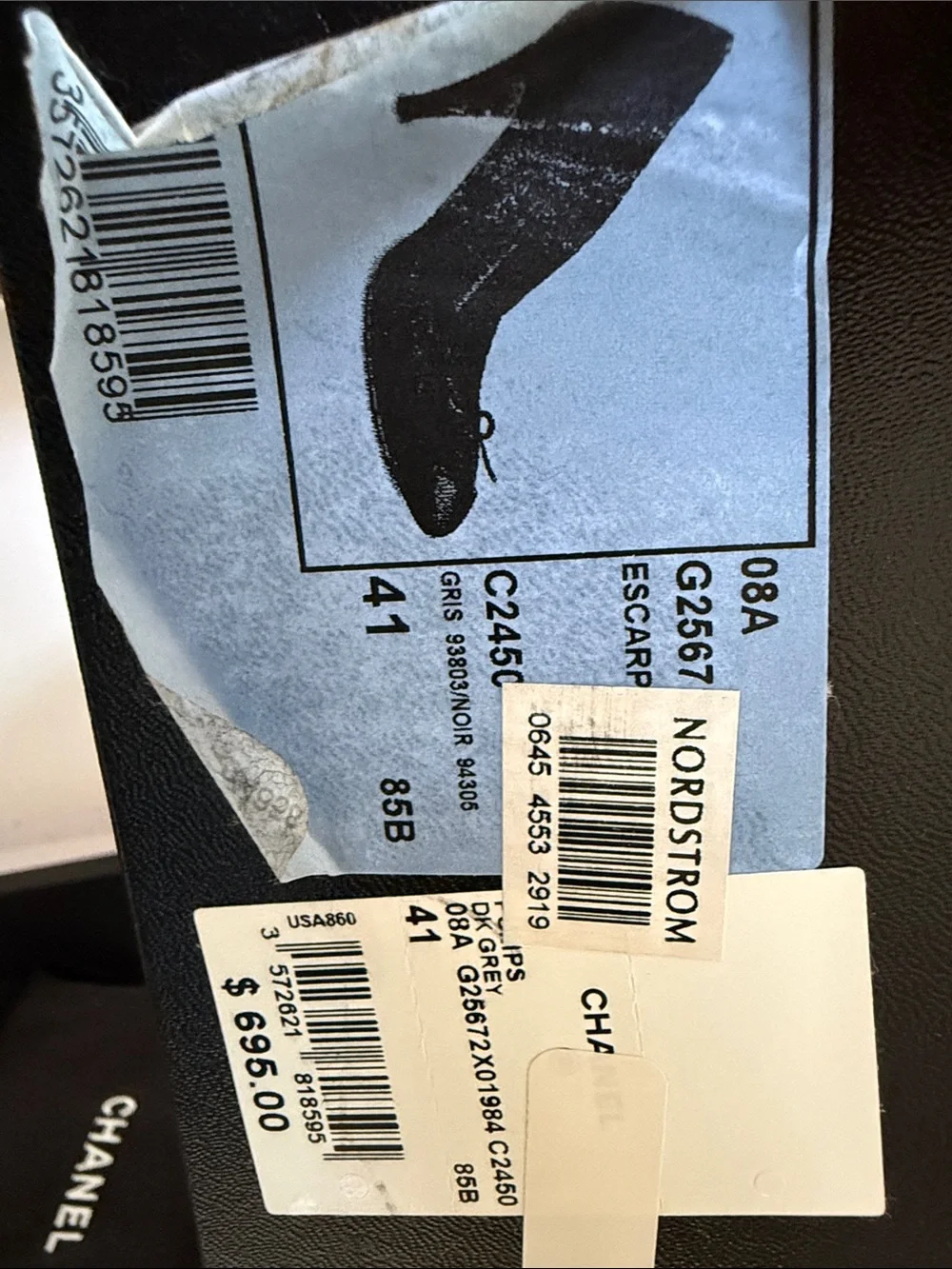 CHANEL classic heel